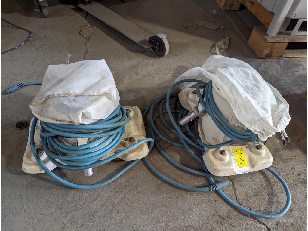 2 Power Vac Pool Vacuums