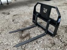 42" Quick Attach Skid Steer Forks