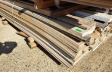 BOTTOM PALLET MIXED SIDING, TRIM, MOULDING, STAIR RAILS