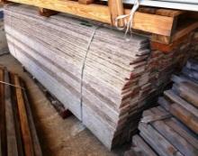 LOT OF 450+ PLANKS OF SIDING