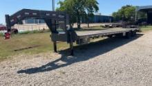 *2022 PJ 40' Flatbed Trailer Hydraulic Dove/Jacks