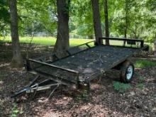 10' x 6.6 Carry On ATV Trailer Clear Title
