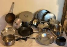 Lot of Pots and Pans