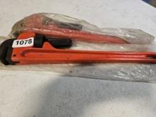 Heavy Duty Pipe Wrench 18"