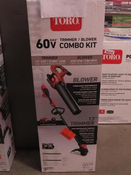 Toro 60V Cordless Trimmer Blower Combo Kit