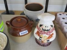 (3) Cookie Jars