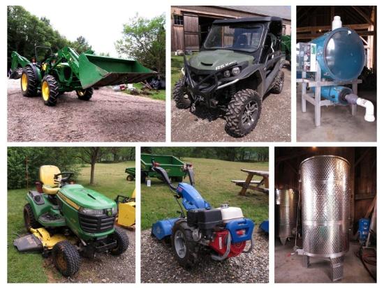 (1598) Vineyard Winery & Agricultural Equipment