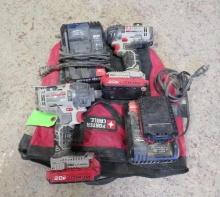 (2) Porter Cable Impact Driver