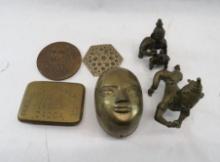 (7) Brass Decoratives