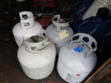 (3) 20 lb Propane Tanks