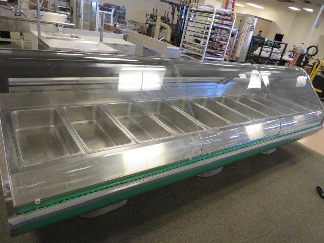 12FT HUSSMANN ESH-12 SERVICE HOT DELI CASE