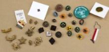 35 Mixed Small Scouting Pins