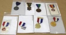 8 Various BSA Medals