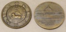 Two Bronze Medals for 1970 National Convention of State Legislative Leaders San Juan