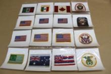 16 Mixed Flag Patches and More