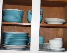 Assorted Corelle, Ikea, Ironstone Alfred Meakin, and Other Dishes