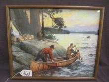 Phillip Goodwin Canoe Print