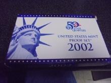 2002 US Mint 50 States Quarters Proof Set