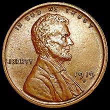 1919-D Wheat Cent CLOSELY UNCIRCULATED