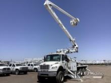 Altec AN67-E100, Material Handling Elevator Bucket Truck rear mounted on 2017 Freightliner M2-106 6X