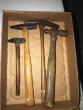 4- vintage hammers
