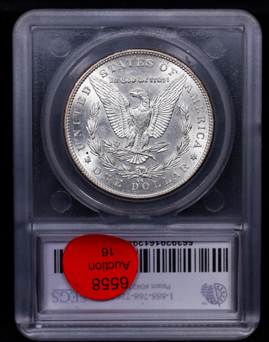 ***Auction Highlight*** 1892-cc Morgan Dollar $1 Graded ms64+ By SEGS (fc)